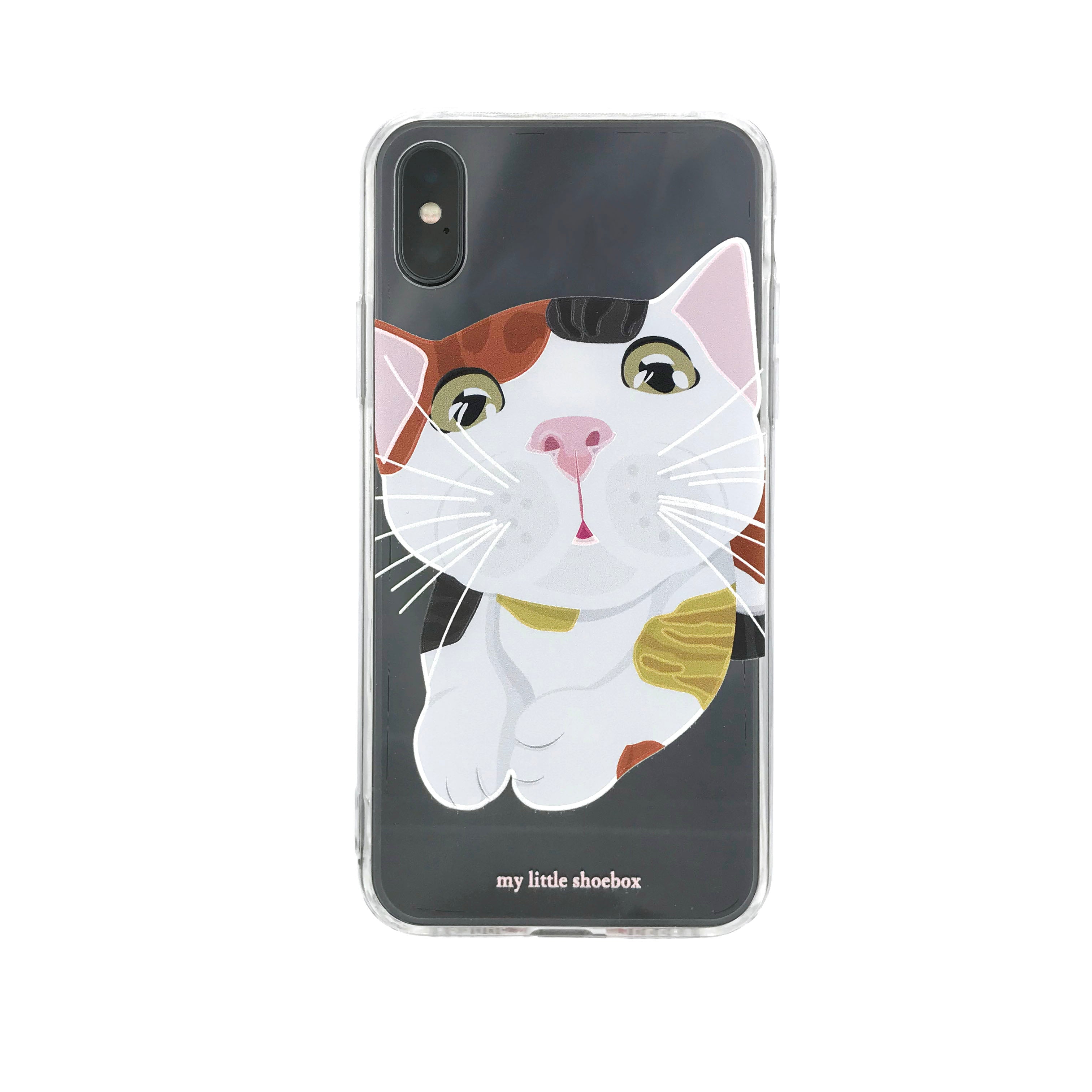 3 Colour Cat Phone Case Mobile Case Soft Clear Case