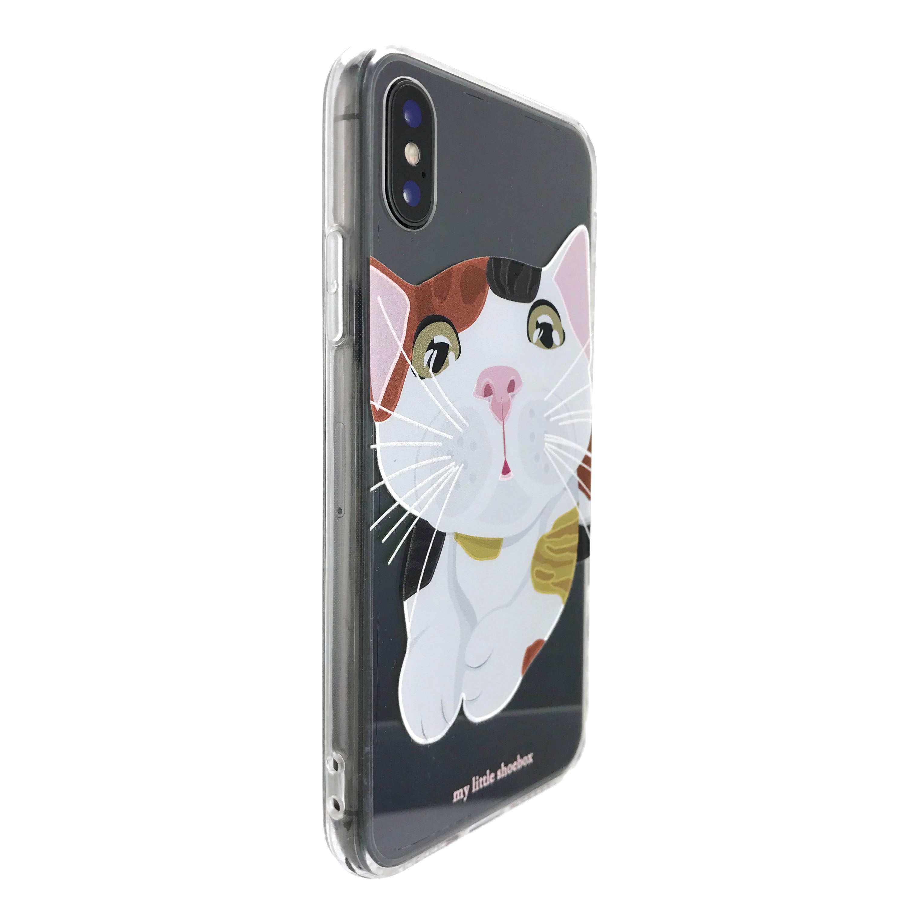 3 Colour Cat Phone Case Mobile Case Soft Clear Case