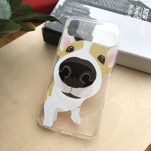 My Little Shoebox Welsh Corgi Cute Dog Phone Case soft clear TPU case iPhoneX Iphone8 Iphone7 Samsung s8